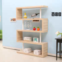 创意新款家具简易创意书架展示架置物架书柜架落地书架钢木书架壹德壹