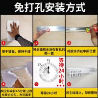 免打孔太空铝厨房置物架壁挂件挂钩刀架菜刀架筷子筒厨具用品挂架壹德壹