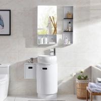 卫浴现代PVC浴室柜洗手洗脸盆柜组合面池洗漱台卫生间小户型迷你壹德壹