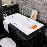 铸铁浴缸嵌入式1.5米1.6m1.4搪瓷浴缸1.7卫生间家用浴缸壹德壹