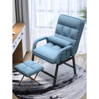 电脑椅家用卧室懒人办公椅休闲电竞椅舒适沙发椅宿舍折叠靠背椅子