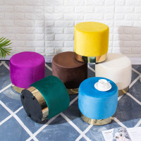 小凳子实木家用小椅子时尚换鞋凳圆凳成人沙发凳矮凳子创意小板凳