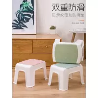 小凳子塑料板凳家用儿童凳加厚卡通可爱防滑胶凳脚踏宝宝矮凳洗澡