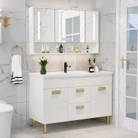 卫浴智能北欧浴室柜组合现代简约卫生间洗脸洗手面盆池洗漱台套装