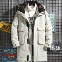 吉普盾2020秋冬休闲拉链冬季新款羽绒服男士保暖青年加厚开衫8068