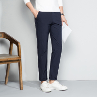 莱诗伯特春夏新款锦纶男士休闲裤修身男士薄长裤免烫直筒休闲裤621