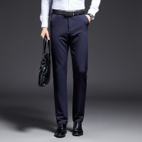 秋冬新款休闲裤男四面弹力韩版男长裤直筒中腰休闲裤881