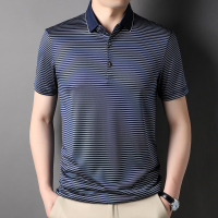 莱诗伯特27.5%桑蚕丝男士短袖t恤夏季青年短袖上衣真丝半袖