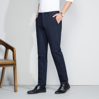 春夏新款棉质男士休闲裤修身男士薄长裤免烫直筒休闲裤男潮流裤子699