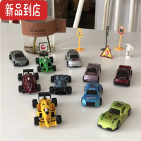 真智力原49元!剩五十!10只桶装!合金车模汽车模型亲子益智玩具摆件