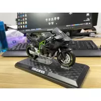 真智力川崎h2r摩托车模型仿真合金机车模型男生生日礼物收藏摆件520
