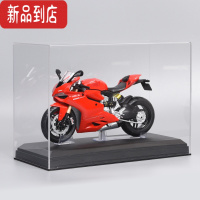 真智力杜卡迪1199机车模型合金摩托车拼装款创意送男生生日礼物摆件收藏