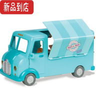 真智力小树灵金银花航班露营餐车儿童仿真过家家玩具飞机 开心餐车--61522Z (不含娃娃)仿真食物