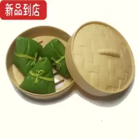 真智力儿童仿真食物做饭蒸笼过家家玩具厨房套装食品模型全套披萨幼儿园 粽子+蒸笼