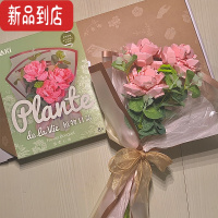 真智力兼容花束积木花朵玫瑰花拼装鲜花女生孩情人节520礼物送女友