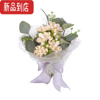 真智力马克图布花束积木玩具益智拼装男孩女孩组装模型生日礼物