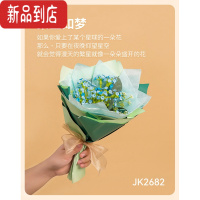 真智力兼容花束套装材料包玫瑰花拼装积木玩具送女孩女生520礼物