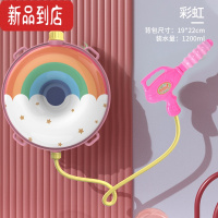 真智力网红儿童卡通背包水枪玩具男孩抽拉式沙滩高压喷水枪小孩呲水枪