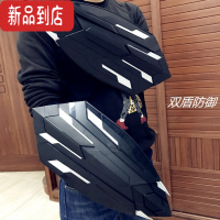 真智力之队长爪盾盾牌新发光变形爪盾光剑男孩儿童玩具礼物COS装备 大气黑色 变形爪盾(2个)发光玩具