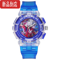 真智力赛罗迪迦奥特曼手表儿童版男生发光电子表男孩创意礼物幼儿园 深蓝色捷德奥特曼发光玩具
