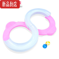 真智力88轨道球儿童专注力玩具训练手眼协调感统训练器材益智平衡力练号粉色(带2个球)