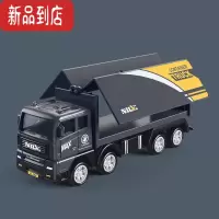 真智力惯性仿真运输车货柜车快递车货运滑行模型儿童男孩玩具车生日礼物惯性玩具