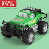 真智力儿童大号玩具车仿真赛车惯性四驱皮卡车模型小汽车男孩宝宝惯性玩具