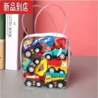 真智力6只装袋装回力小汽车小学生礼品批fa耐摔宝宝回力小汽车套装惯性玩具