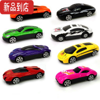 真智力儿童迷你宝宝耐摔合金车模型回力小汽车子跑车赛车套装男孩3-6岁惯性玩具