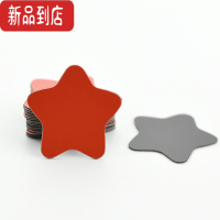 真智力60片大号教具黑板磁性表扬小号星星奖励磁贴宝宝儿童幼儿园小红花冰箱贴白板笑脸磁贴奖励大拇指磁铁 大号星星红磁性玩具