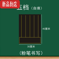 真智力磁性计数器磁性贴教学计数表黑板贴小学数学大号三档五档九档计数 五位(自填)磁性玩具