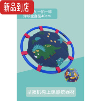真智力儿童弹弹圈抛接球幼儿园感统训练亲子户外运动器材软飞盘飞碟玩具