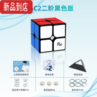 真智力永骏 evo磁力魔方三阶四五六七阶竞速专业比赛顺滑益智玩具 磁力MGC 2阶黑色版[送教程书]