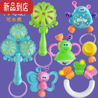 真智力婴儿玩具0-6-12个月3新生宝宝手摇铃套装0-1岁益智响铃男女孩牙胶