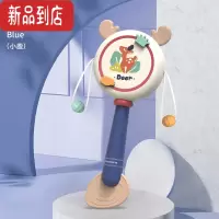 真智力新生婴幼儿宝宝拨浪鼓婴儿咬牙磨牙胶可啃咬3一6个月以上摇铃国潮