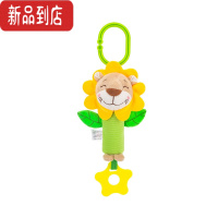 真智力婴儿玩具0-3岁婴儿车挂床挂摇铃毛绒安抚小风铃玩具车载安抚玩具