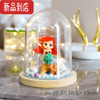 真智力亚克力盲盒收纳展示架隐藏款公仔手办娃娃透明单个防尘罩