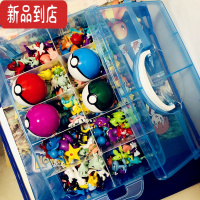 真智力奇宝贝宠物小精灵球图鉴宝可梦口袋妖怪小公仔摆件玩具盲盒手办