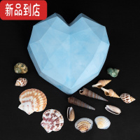 真智力考古海洋贝壳化石公主玩具大爱心挖掘盲盒儿童大童手工挖宝藏