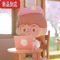 真智力B 卓大王樱花咖啡店盲盒潮玩手办摆件网红2022新款公仔
