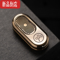 真智力Dz.TOP币啪啪币推牌指尖陀螺机械结构成人玩具 减压EDC钛合金玩具 黄铜 发售
