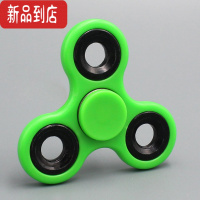 真智力指尖陀螺edc手指螺旋成人减压三叶旋转送儿童玩具生日礼物 绿色陀螺