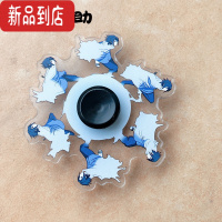 真智力动画指尖陀螺动漫卡通旋转奔跑效果鬼灭之刃减压儿童手指动态玩具 佐助 动态陀螺