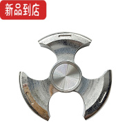 真智力 /EDC指尖陀螺不锈钢金属休闲玩具质感手指陀男友礼物 玛雅图腾-冰银色
