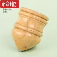 真智力儿童实木木质成人健身鞭杆抽冰嘎陀螺带鞭子男女孩老式怀旧玩具 槐木11CM陀螺(送鞭绳)