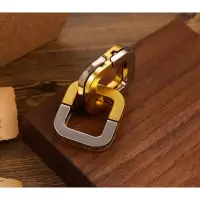真智力puzzle十级高难度益智玩具鲁班锁金属智力解锁九连环成人儿童烧脑 四叶草