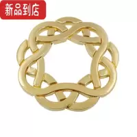 真智力笼中取鸟鲁班锁笼中星笼中取球笼中取物魔术锌合金解环解锁智力玩 合金-结-金色-H23