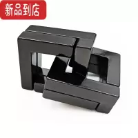 真智力魔合金球儿童益智玩具鲁班锁成年人烧脑挑战高难度Puzzle器 黑色 魔绊(高难6级)