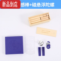 真智力21根灵感棒儿童智力玩具小学生益智动脑二十一木棍解锁解环鲁班锁 21根灵感棒+磁悬浮陀螺