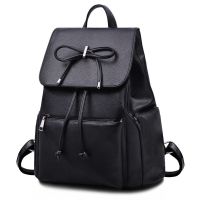 派尼美特双肩包女韩版pu皮书包2020新款休闲软皮女士包包旅行背包